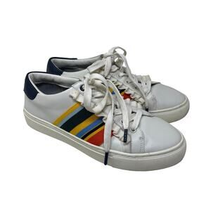 Tory Burch Sport ruffle rainbow sneakers sz 8